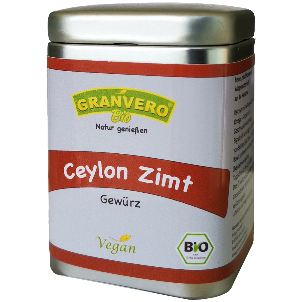 Bild 1 von Granvero® Bio Ceylon Zimtpulver, 70 g