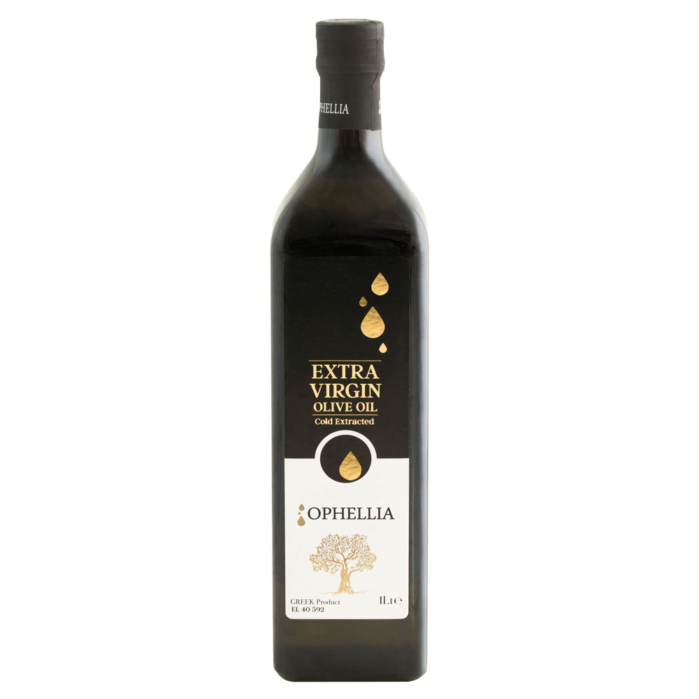 Bild 1 von Ophellia Olivenöl, Extra Nativ, kaltgepresst, aus der Koroneiki Olive, 1,0 Liter