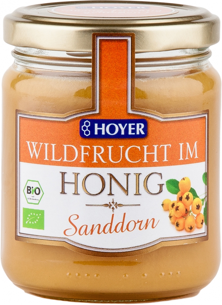 Bild 1 von Hoyer Bio Sanddorn Wildfrucht im Honig, 250 g
