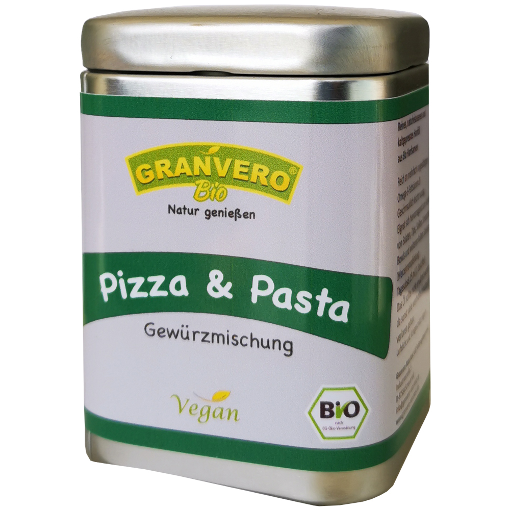 Bild 1 von Granvero® Bio Pizza & Pasta Gewürz, 45 g