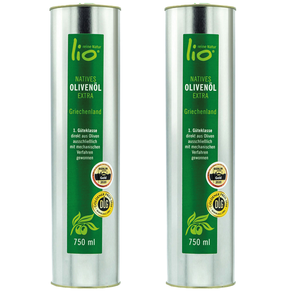 Bild 1 von Lio Natural Olivenöl Nativ 750 ml (Griechenland) 2er Pack