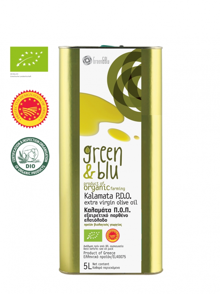 Bild 1 von Green & Blu, Bio Olivenöl extra Virgin, 5.000 ml (Griechenland)