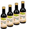 Granvero® Bio Kurkuma Plus, 100% Direktsaft, 4 x 250 ml