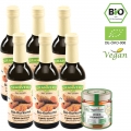 Granvero® Bio Kurkumasaft, 100% Direktsaft, 6 x 250 ml + Wonig Brennnessel